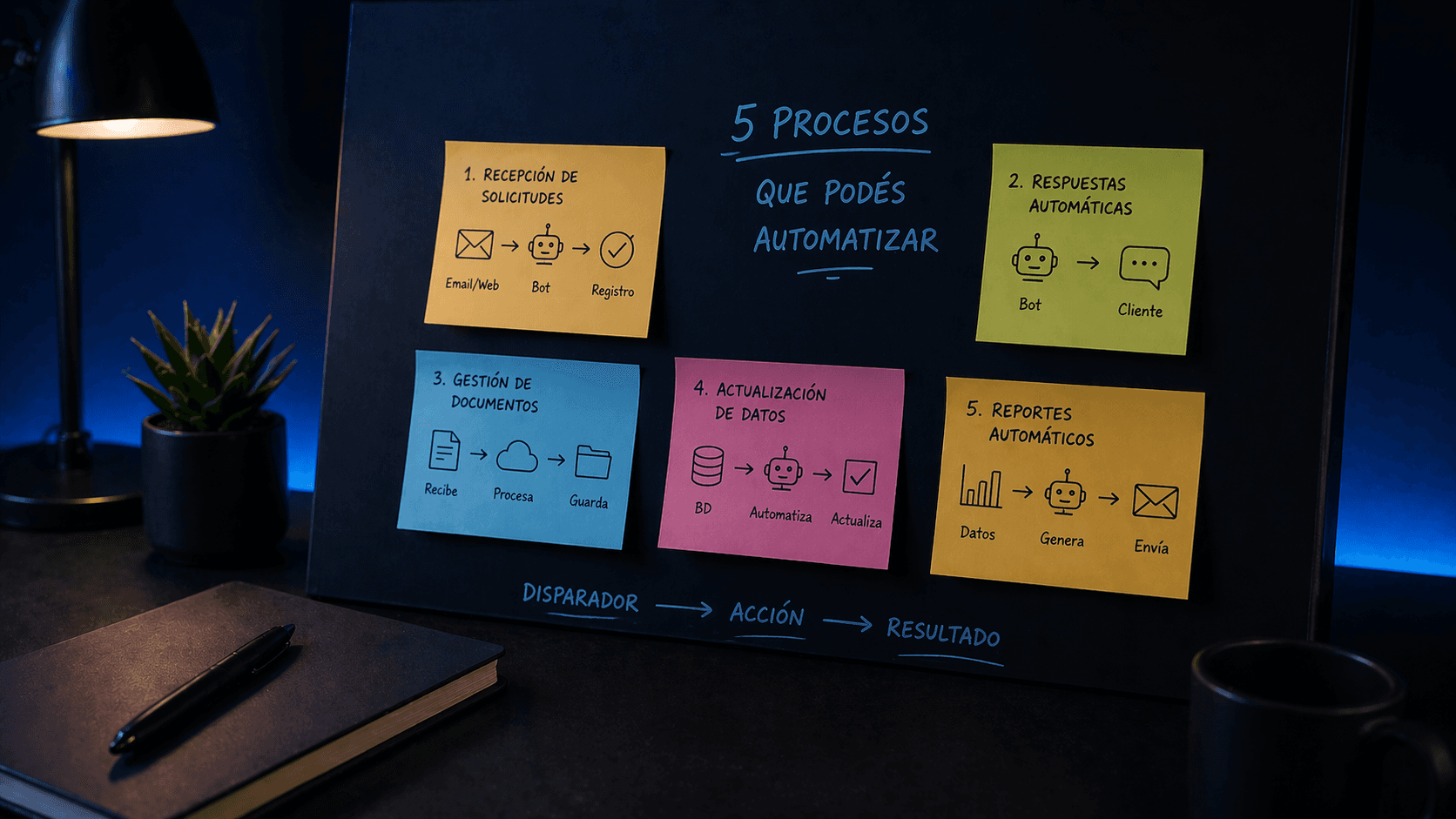 5 procesos que podés automatizar hoy sin saber programar