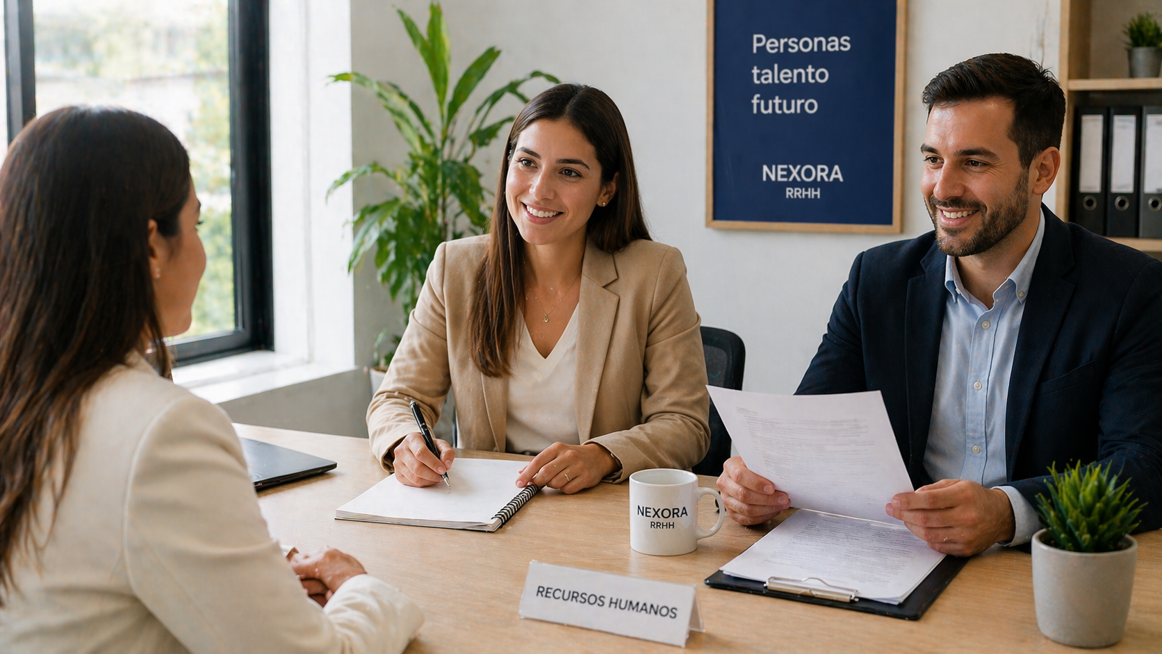Nexora RRHH — sistema en acción